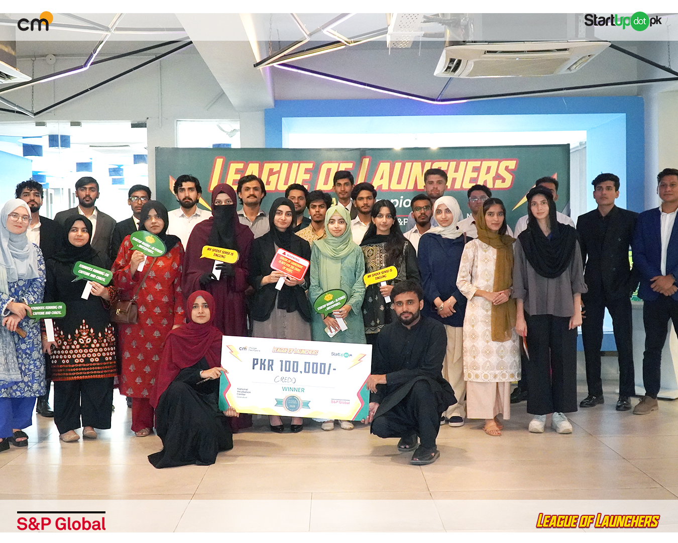Team Credo · Winners · PKR 100,000